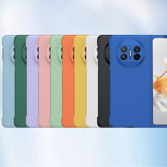 For Huawei Mate X3 Skin-feel Shockproof Full Coverage Phone Case(Orange) by buy2fix