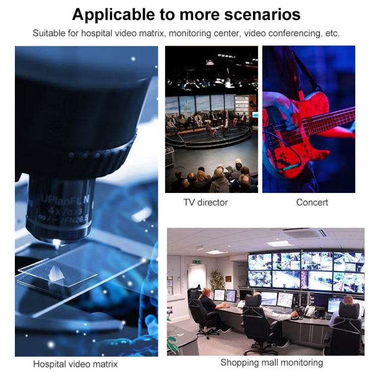 BNC Male To 6.35mm Plug Connection Cable, Length:3m by buy2fix