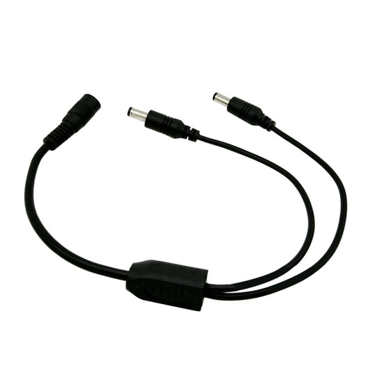 0.5m 2 in 1 DC Female to DC Male Power Connection Extension Cable - Cable & Adapter by buy2fix | Online Shopping UK | buy2fix