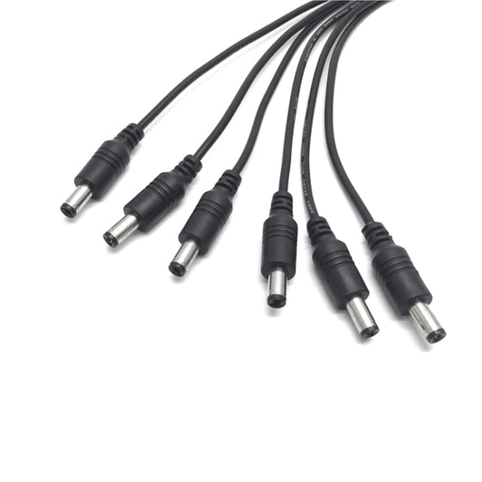 0.37m 6 in 1 DC Female to DC Male Power Connection Extension Cable - Cable & Adapter by buy2fix | Online Shopping UK | buy2fix