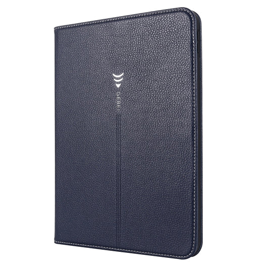 For iPad 2025 / 2022 GEBEI Silk Texture Flip Tablet Leather Case(Blue) - iPad 2025 / 2022 Cases by GEBEI | Online Shopping UK | buy2fix