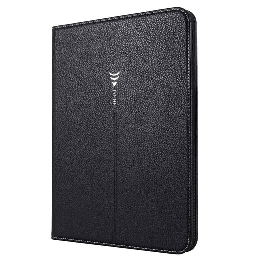 For iPad 2025 / 2022 GEBEI Silk Texture Flip Tablet Leather Case(Black) - iPad 2025 / 2022 Cases by GEBEI | Online Shopping UK | buy2fix