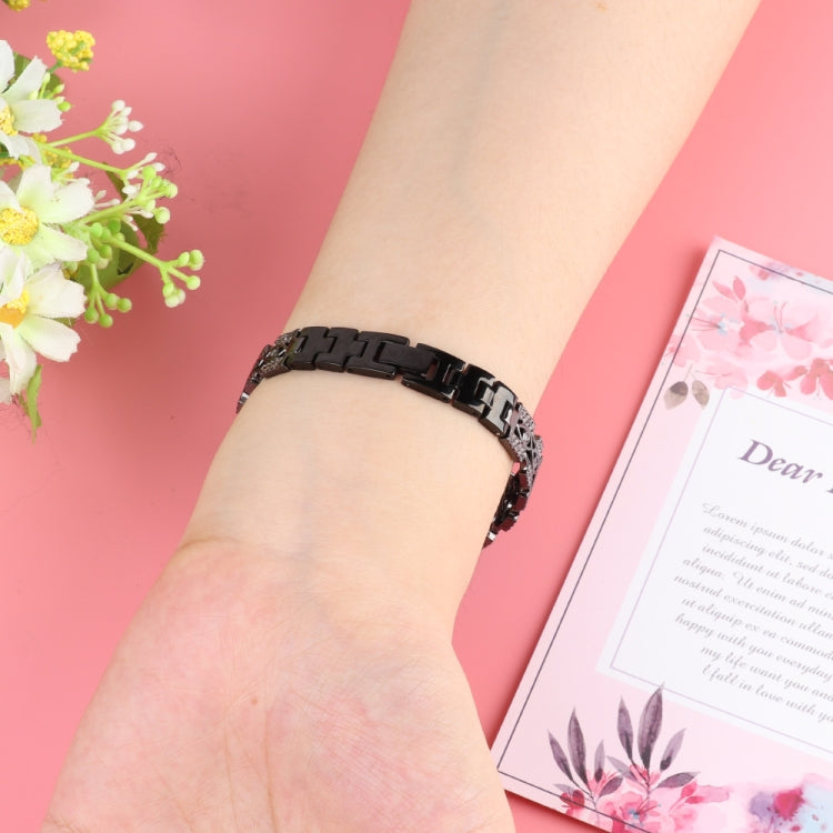 Copper Eye Metal Watch Band For Apple Watch Ultra 49mm&Watch Ultra 2 49mm / Series 9&8&7 45mm / SE 3&SE 2&6&SE&5&4 44mm / 3&2&1 42mm(Black) by buy2fix