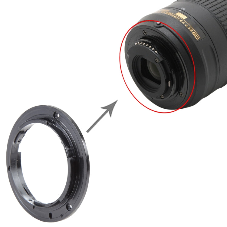 For Nikon AF-P DX 18-55mm f/3.5-5.6G VR OEM Camera Lens Bayonet Mount Ring by buy2fix