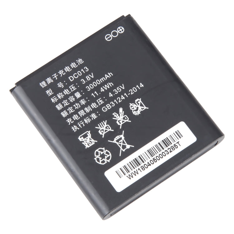 For ZTE Nubia WD670 4G 3000mAh Battery Replacement DC013 - For ZTE by buy2fix | Online Shopping UK | buy2fix
