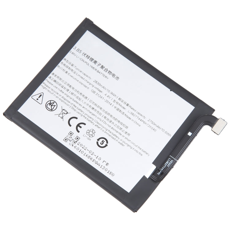 For ZTE Nubia Z11 mini 2750mAh Battery Replacement Li3827T44P6h726040 - For ZTE by buy2fix | Online Shopping UK | buy2fix