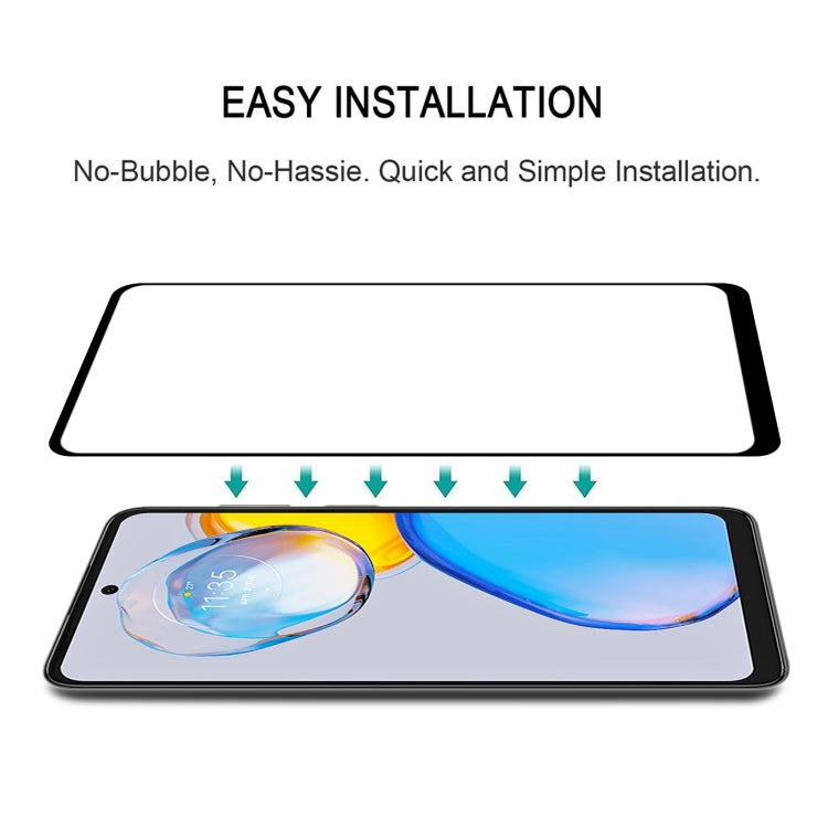 For Motorola Moto E32 India / E32s 25pcs Full Glue Full Cover Screen Protector Tempered Glass Film by buy2fix