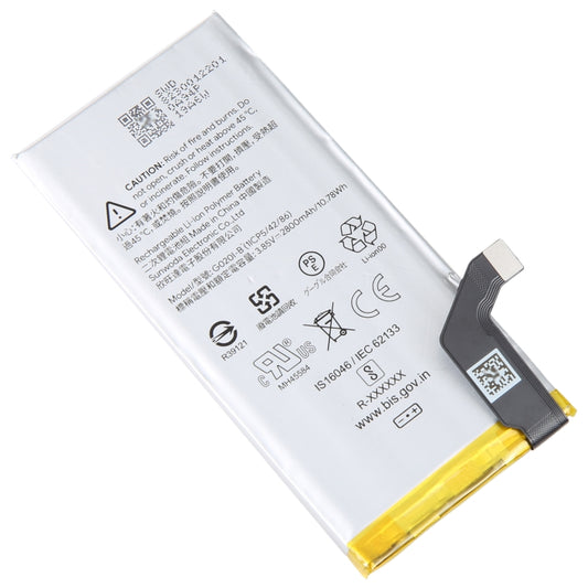 For Google Pixel 4 2800mAh Battery Replacement G020I-B - For Google by buy2fix | Online Shopping UK | buy2fix