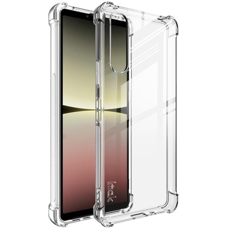 For Sony Xperia 10 V imak Shockproof Airbag TPU Phone Case(Transparent) - Sony Cases by imak | Online Shopping UK | buy2fix