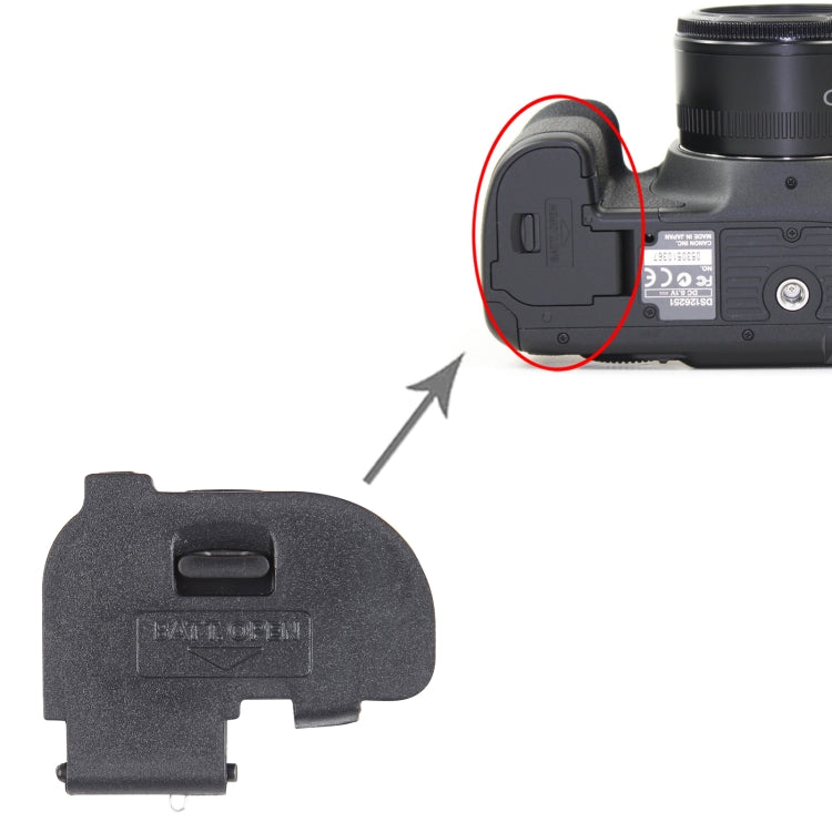 For Canon EOS 7D OEM Battery Compartment Cover - Battery Cover by buy2fix | Online Shopping UK | buy2fix
