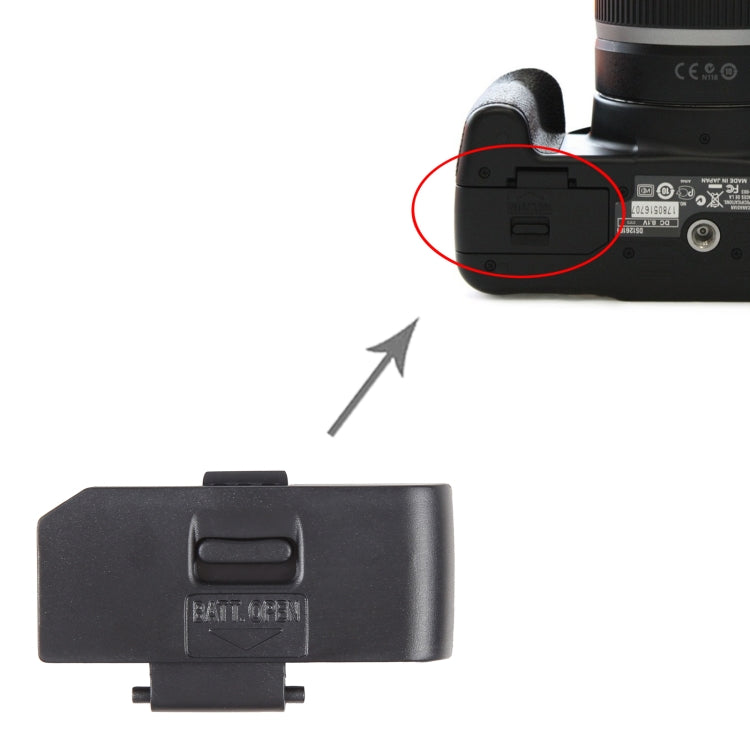 For Canon EOS 450D / EOS 500D / EOS 1000D OEM Battery Compartment Cover - Battery Cover by buy2fix | Online Shopping UK | buy2fix