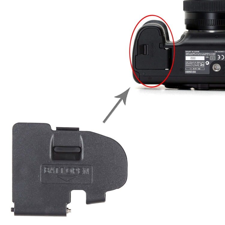 For Canon EOS 5D OEM Battery Compartment Cover - Battery Cover by buy2fix | Online Shopping UK | buy2fix