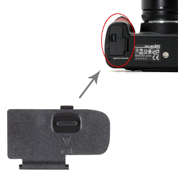 For Nikon D40 / D60 / D3000 / D5000 OEM Battery Compartment Cover - Battery Cover by buy2fix | Online Shopping UK | buy2fix