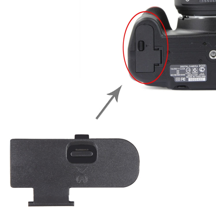 For Nikon D5100 OEM Battery Compartment Cover by buy2fix