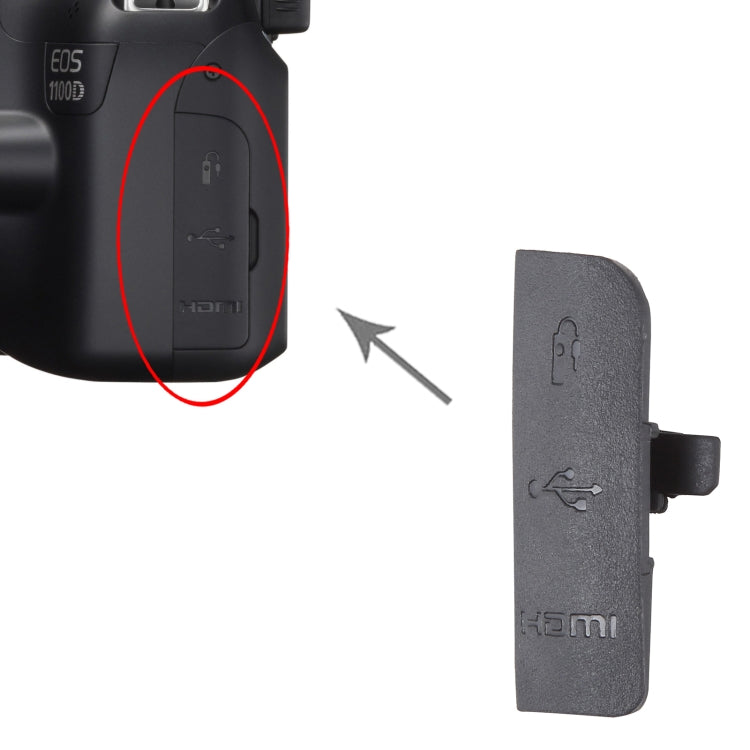 For Canon EOS 1100D OEM USB Cover Cap - USB Cover Cap by buy2fix | Online Shopping UK | buy2fix