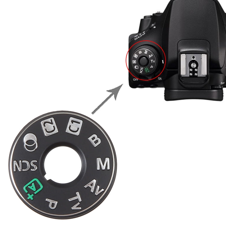 For Canon EOS 90D OEM Mode Dial Iron Pad - Mode Dial by buy2fix | Online Shopping UK | buy2fix