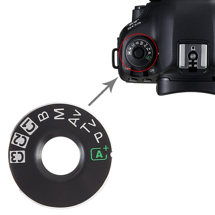 For Canon EOS 5D Mark III OEM Mode Dial Iron Pad - Mode Dial by buy2fix | Online Shopping UK | buy2fix