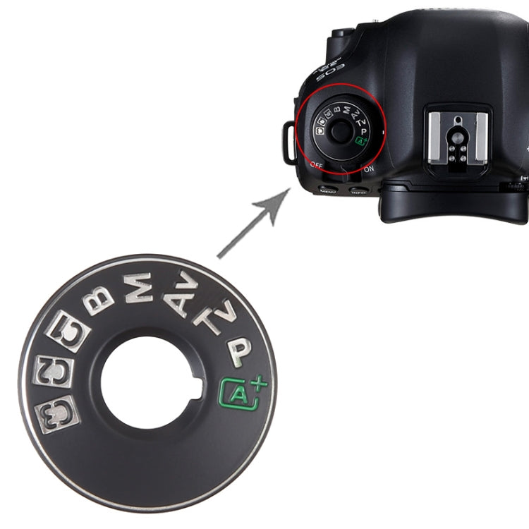 For Canon EOS 5D Mark IV OEM Mode Dial Iron Pad - Mode Dial by buy2fix | Online Shopping UK | buy2fix