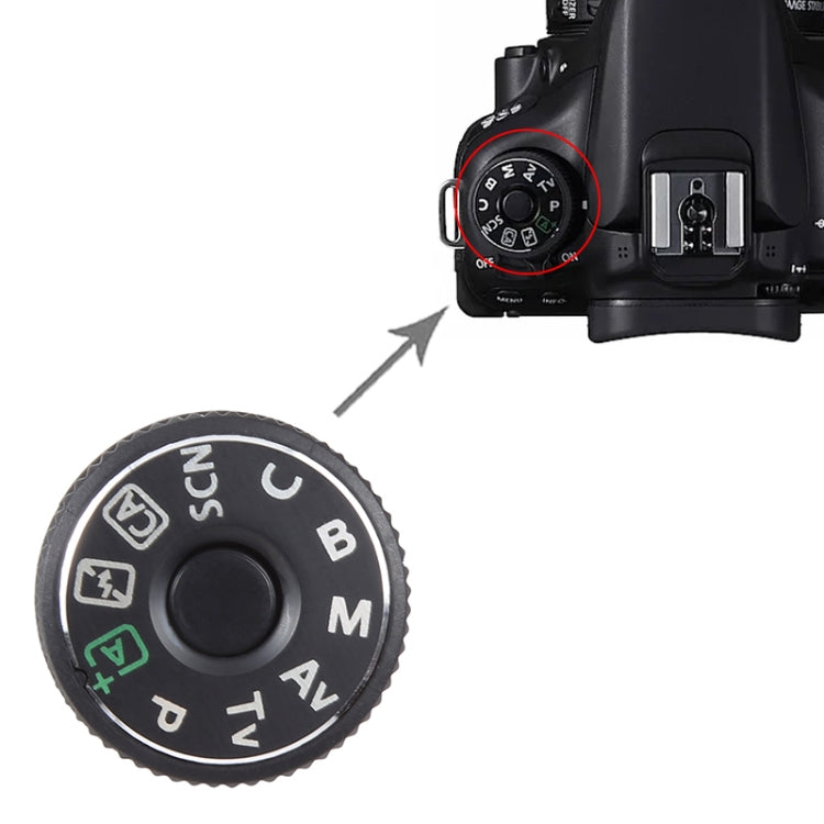 For Canon EOS 70D Original Mode Dial - Mode Dial by buy2fix | Online Shopping UK | buy2fix