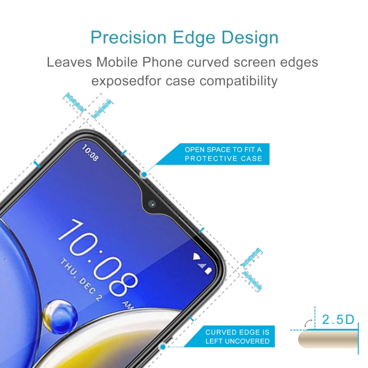 For HTC Wildfire E2 Play 50pcs 0.26mm 9H 2.5D Tempered Glass Film - Others by buy2fix | Online Shopping UK | buy2fix