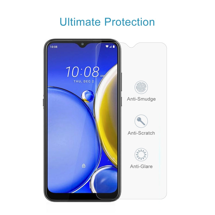 For HTC Wildfire E2 Play 50pcs 0.26mm 9H 2.5D Tempered Glass Film - Others by buy2fix | Online Shopping UK | buy2fix