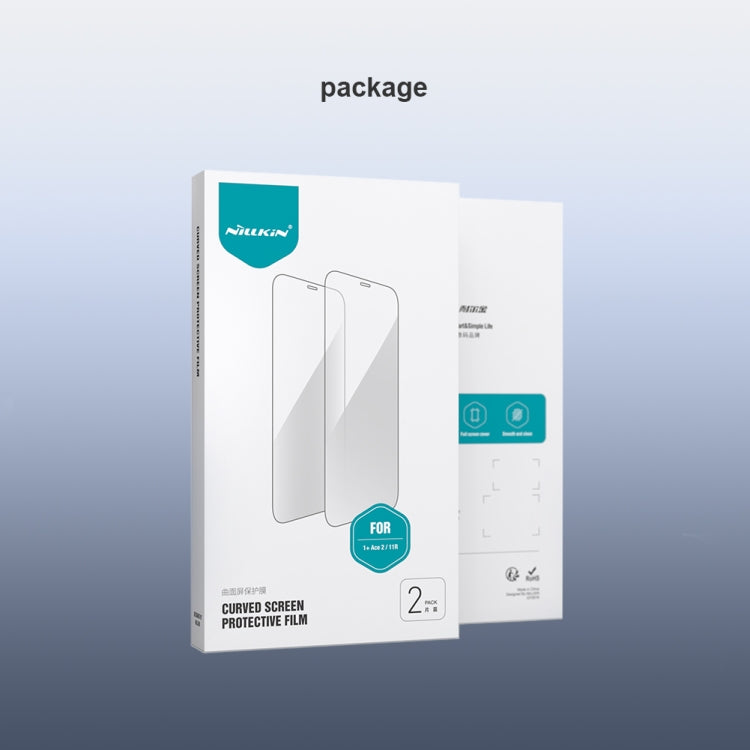 For OnePlus Ace 2 / 11R NILLKIN Impact Resistant CurvedSurface Film - OnePlus Tempered Glass by NILLKIN | Online Shopping UK | buy2fix