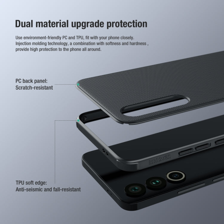 For Meizu 20 NILLKIN Frosted Shield Pro PC + TPU Phone Case(Green) - More Brand by NILLKIN | Online Shopping UK | buy2fix