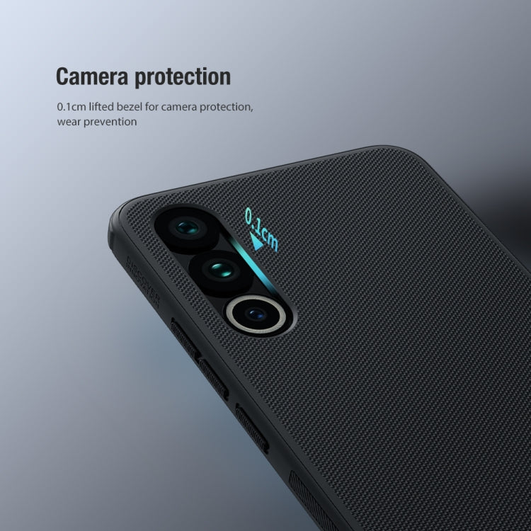 For Meizu 20 NILLKIN Frosted Shield Pro PC + TPU Phone Case(Black) - More Brand by NILLKIN | Online Shopping UK | buy2fix