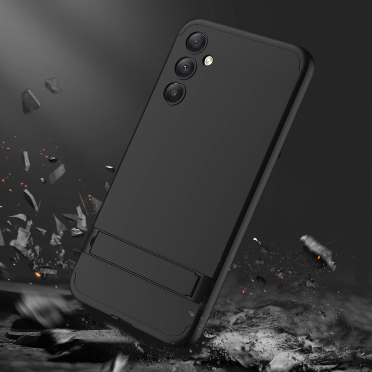 For Samsung Galaxy A34 5G GKK Three Stage Splicing Full Coverage PC Phone Case(Black) - Galaxy Phone Cases by GKK | Online Shopping UK | buy2fix