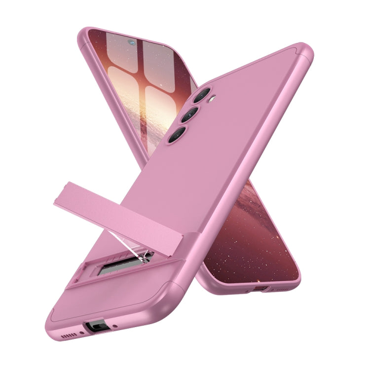 For Samsung Galaxy A34 5G GKK Three Stage Splicing Full Coverage PC Phone Case(Rose Gold) - Galaxy Phone Cases by GKK | Online Shopping UK | buy2fix