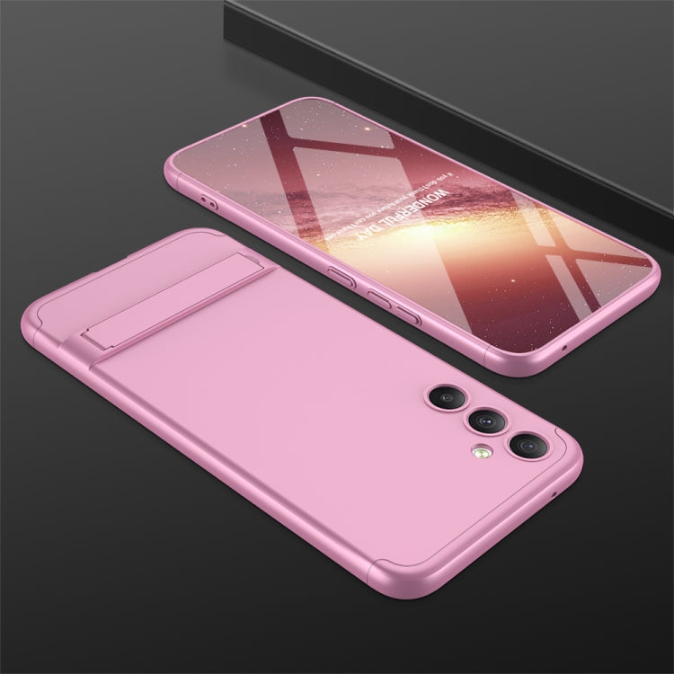 For Samsung Galaxy A34 5G GKK Three Stage Splicing Full Coverage PC Phone Case(Rose Gold) - Galaxy Phone Cases by GKK | Online Shopping UK | buy2fix