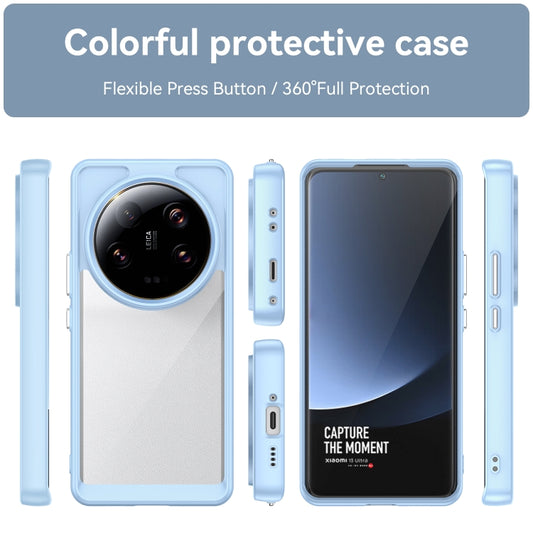 For Xiaomi 13 Ultra Colorful Series Acrylic + TPU Phone Case(Blue) by buy2fix