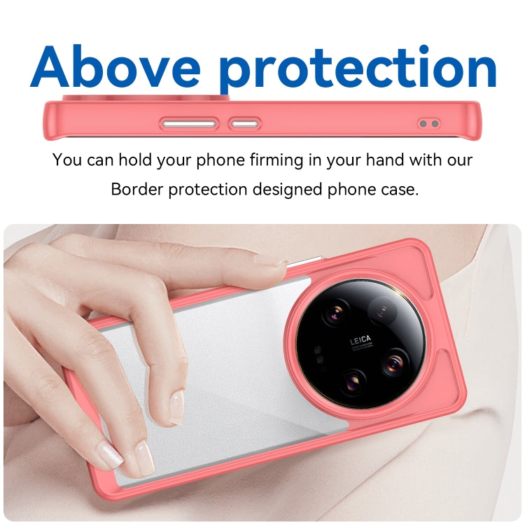 For Xiaomi 13 Ultra Colorful Series Acrylic + TPU Phone Case(Red) - Xiaomi Cases by buy2fix | Online Shopping UK | buy2fix