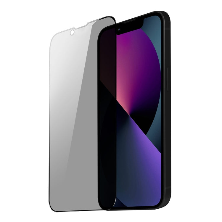 For iPhone 13 mini 5pcs DUX DUCIS 0.33mm 9H High Aluminum Anti-spy HD Tempered Glass Film - iPhone 13 mini Tempered Glass by DUX DUCIS | Online Shopping UK | buy2fix