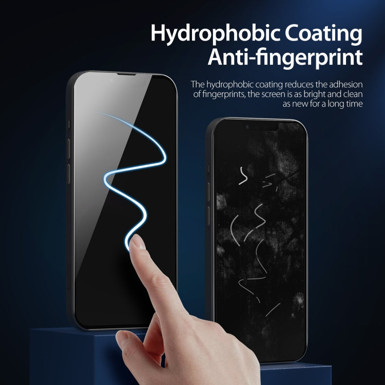 For iPhone 13 mini 5pcs DUX DUCIS 0.33mm 9H High Aluminum Anti-spy HD Tempered Glass Film - iPhone 13 mini Tempered Glass by DUX DUCIS | Online Shopping UK | buy2fix