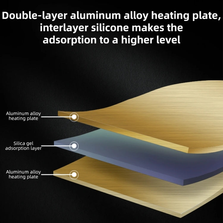 Kaisi 407 Pro 17 inch Dual Vacuum Pump LCD Screen Separator Machine(EU Plug) by Kaisi