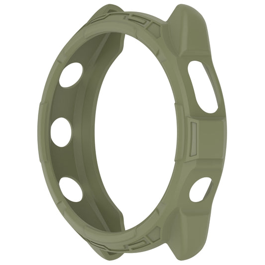 For Garmin Forerunner 965 Armor Hollow Watch Protective Case(Jungle Green) by buy2fix