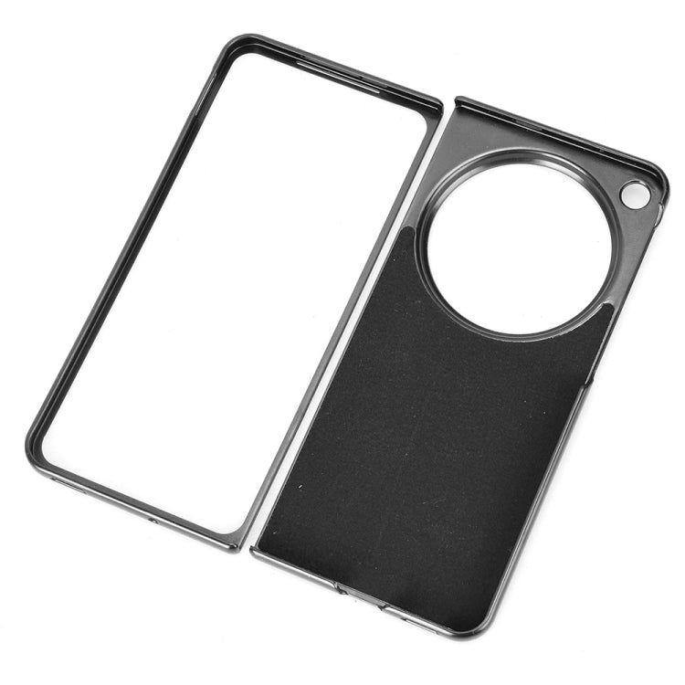 For OPPO Find N3 / OnePlus Open Wristband Leather Back Phone Case(Black) - OPPO Cases by buy2fix | Online Shopping UK | buy2fix