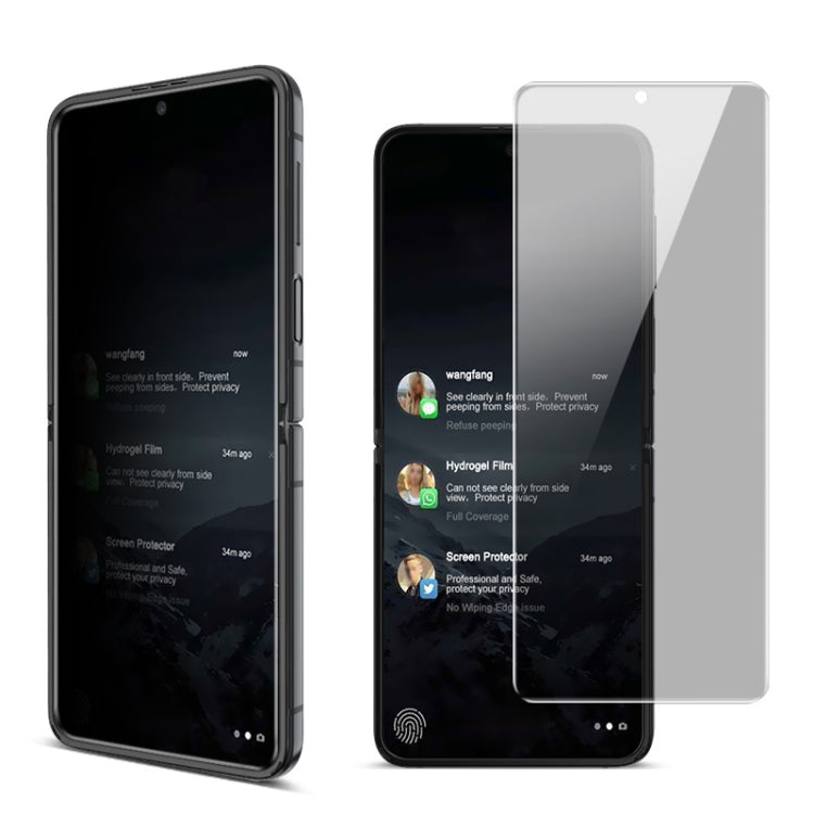 For Samsung Galaxy Z Flip4 5G imak Curved Full Screen Privacy Hydraulic Film III - For Samsung by imak | Online Shopping UK | buy2fix