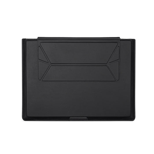 13-14 inch Universal Laptop Magnetic Holder Stitching Inner Bag(Black) by buy2fix