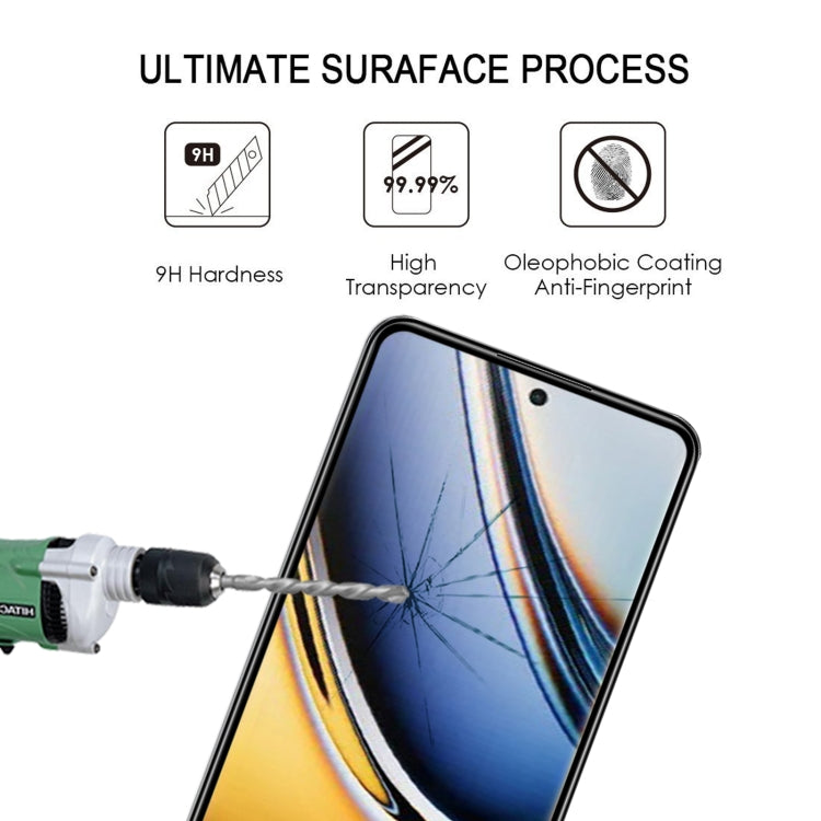 For Realme 11 Pro+ 3D Curved Edge Full Screen Tempered Glass Film - Realme Tempered Glass by buy2fix | Online Shopping UK | buy2fix