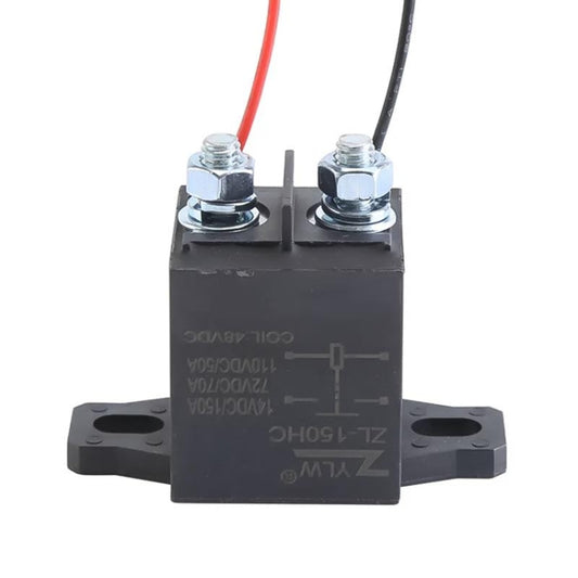 Car New Energy Arc Extinguishing DC 150A Contactor Start Relay, Rated Voltage:24V Startup Type by buy2fix