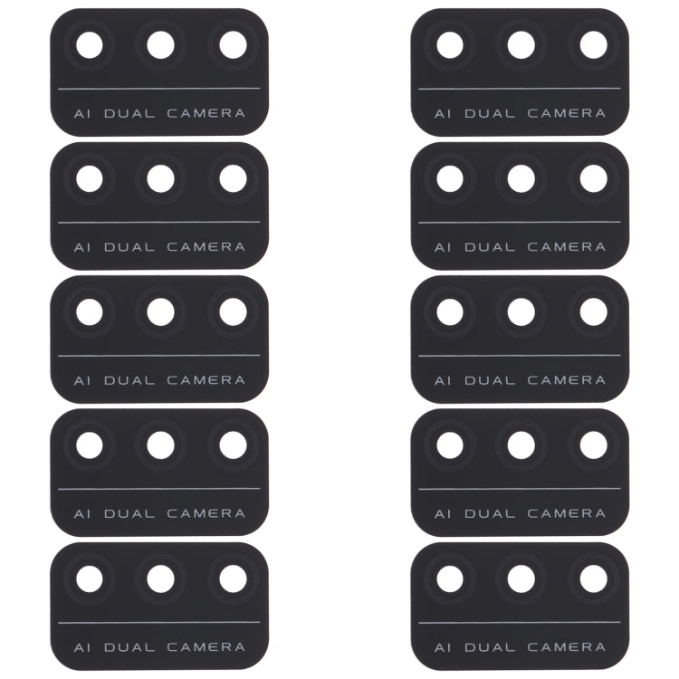 For Itel A48 10pcs Back Camera Lens - by buy2fix | Online Shopping UK | buy2fix