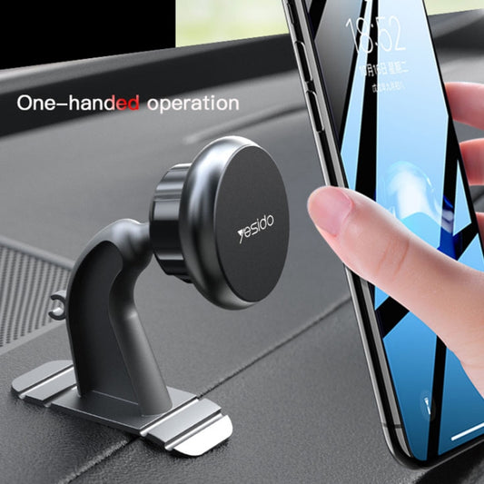 Yesido C91 Car Center Console Paste Magsafe Magnetic Phone Tablet Holder(Black) by Yesido
