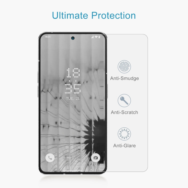 For Nothing Phone 2 50pcs 0.26mm 9H 2.5D Tempered Glass Film - Nothing Tempered Glass by buy2fix | Online Shopping UK | buy2fix