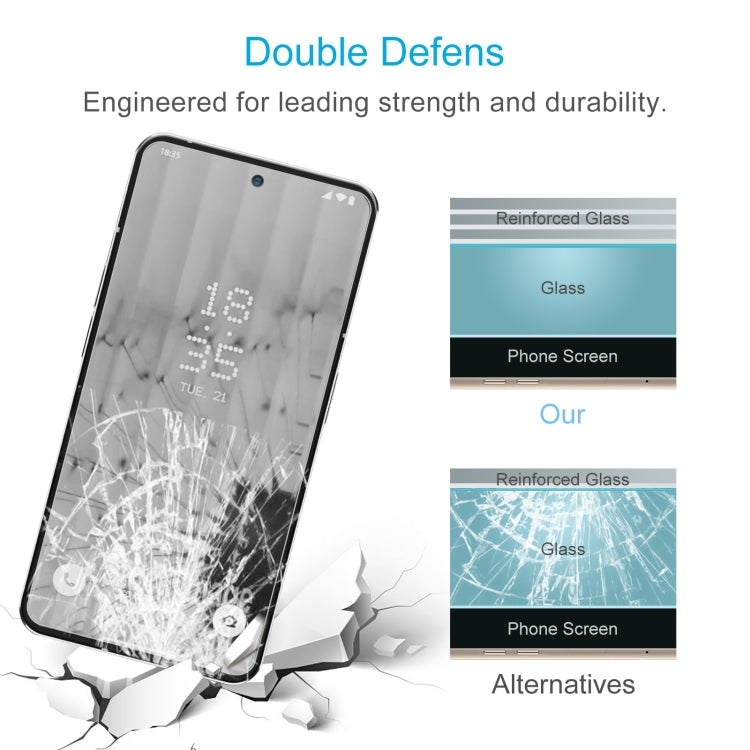 For Nothing Phone 2 50pcs 0.26mm 9H 2.5D Tempered Glass Film - Nothing Tempered Glass by buy2fix | Online Shopping UK | buy2fix