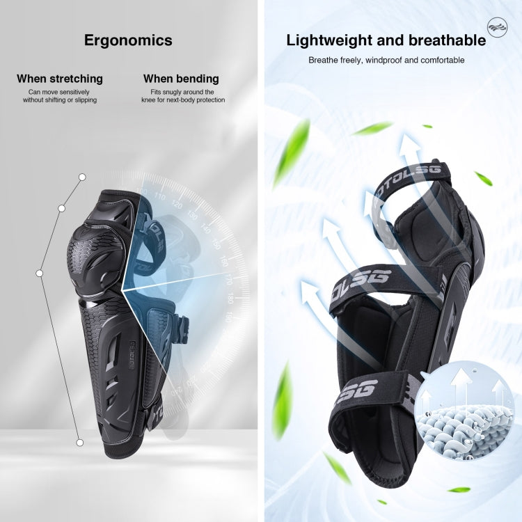 4 in 1 Elbow Pads Motolsg Motorcycle Bicycle Riding Protective Gear - by buy2fix | Online Shopping UK | buy2fix