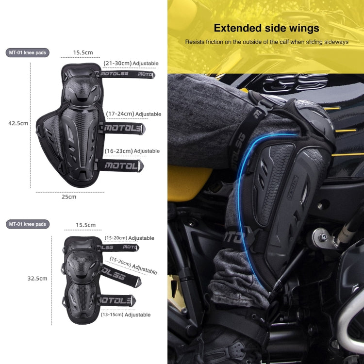 4 in 1 Elbow Pads Motolsg Motorcycle Bicycle Riding Protective Gear - by buy2fix | Online Shopping UK | buy2fix
