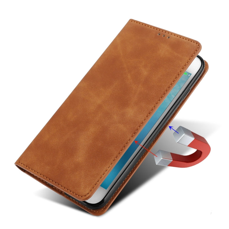 For Infinix Smart 7 HD Skin Feel Magnetic Leather Phone Case(Red) - Infinix Cases by buy2fix | Online Shopping UK | buy2fix