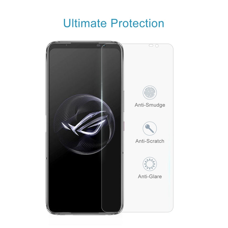For Asus ROG Phone 7 50pcs 0.26mm 9H 2.5D Tempered Glass Film - ASUS Tempered Glass by buy2fix | Online Shopping UK | buy2fix